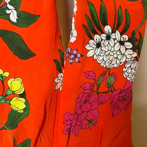 Karen Millen Vintage Silk Romper (S) - Picture 8 of 11